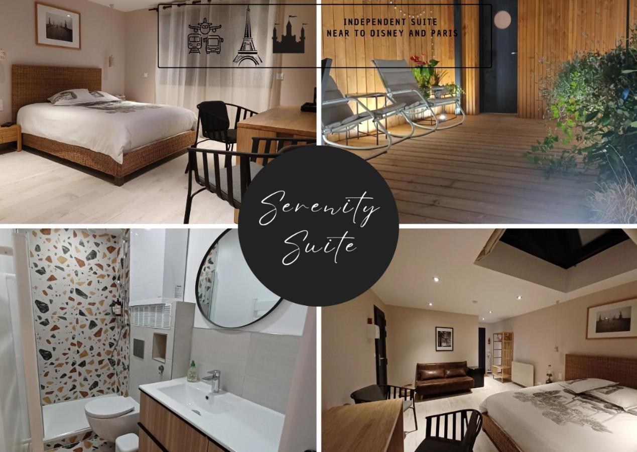 بوسي سان جورْج Serenity Indepedent Suite Near To Disneyland & Paris المظهر الخارجي الصورة